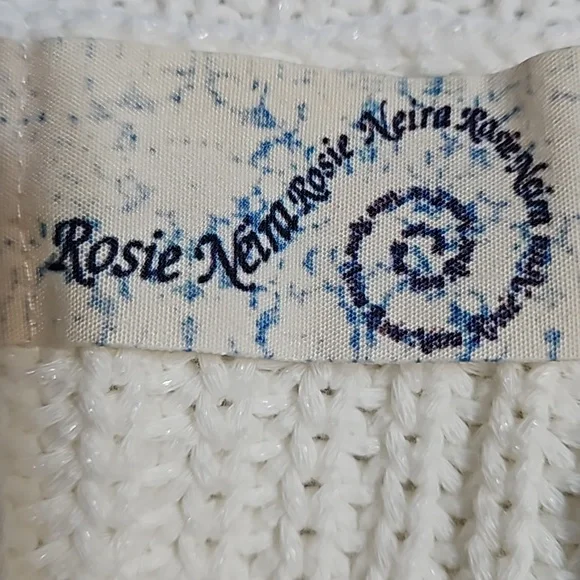 Anthropologie White Knit Sweater - Picture 9 of 13